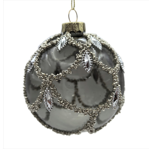 Black Bauble w/ Jewels
