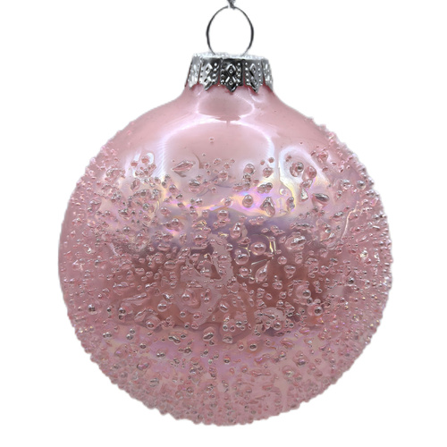 Pink Crusted Bauble