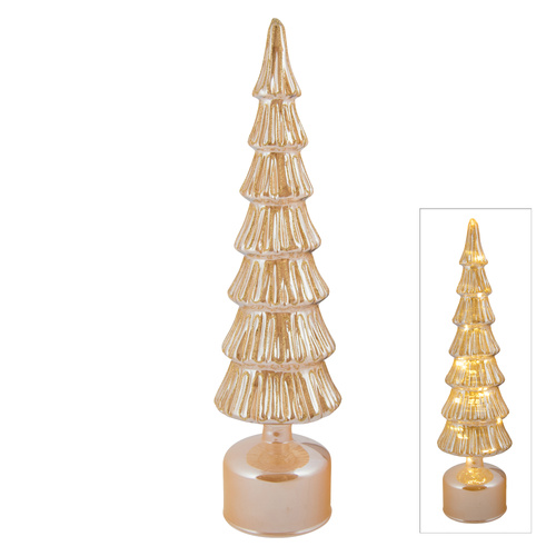 Rotating Glass LED Tree | Lge