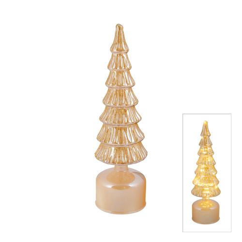 Rotating Glass LED Tree | Sml