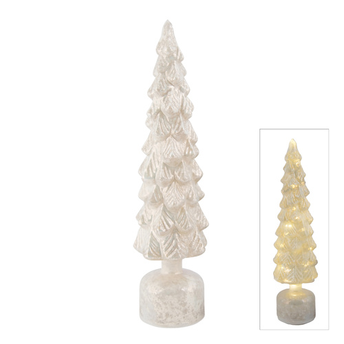 Rotating Glass Led Tree Lge