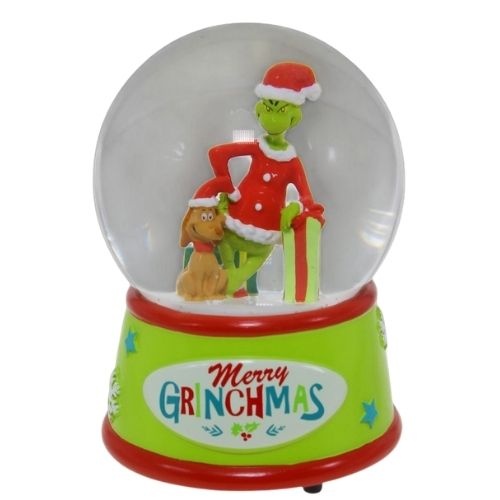 Grinch & Max SnowGlobe