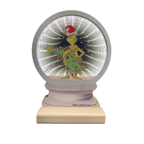 Grinch with Christmas Tree | Infinity Light