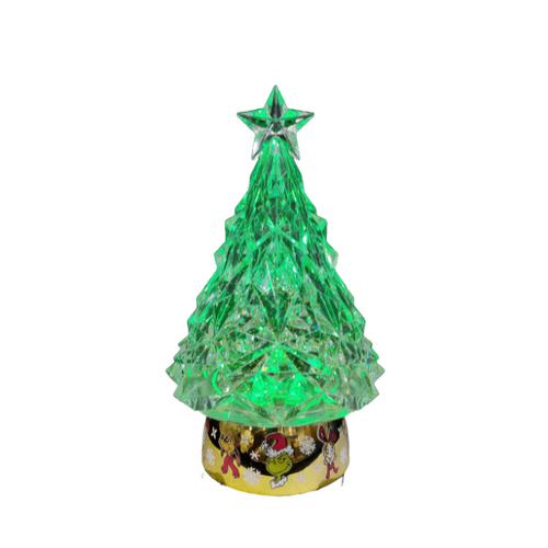 Grinch Water Glitter Tree | Gold