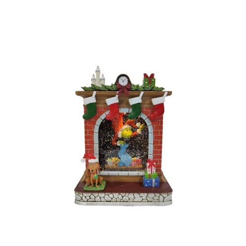 Dr Seuss The Grinch | Grinch Fireplace Scene Lantern