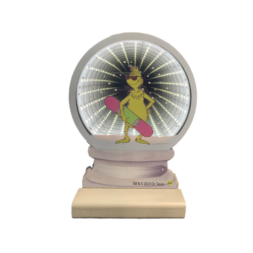 Grinch with Skateboard | Infinity Light