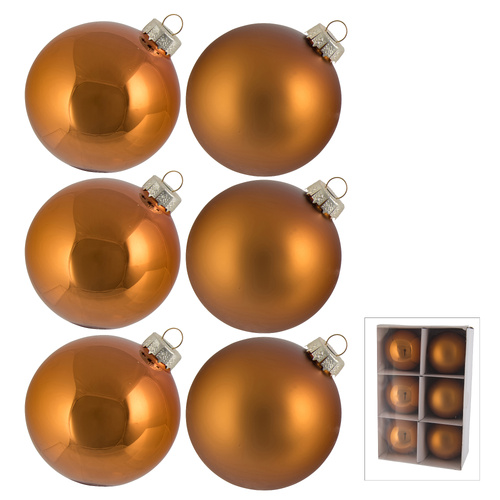 Copper Bauble Set