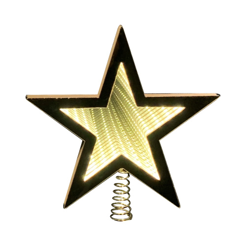 Tree Topper Golden Star | Infinity Light