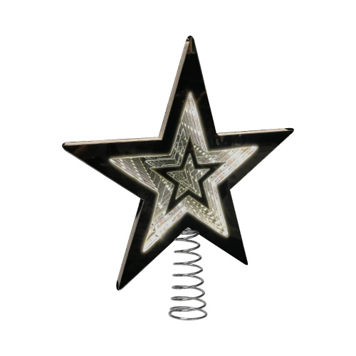 Tree Topper White Star | Infinity Light