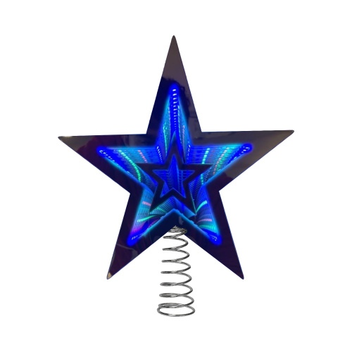 Tree Topper Multicolour Star | Infinity Light