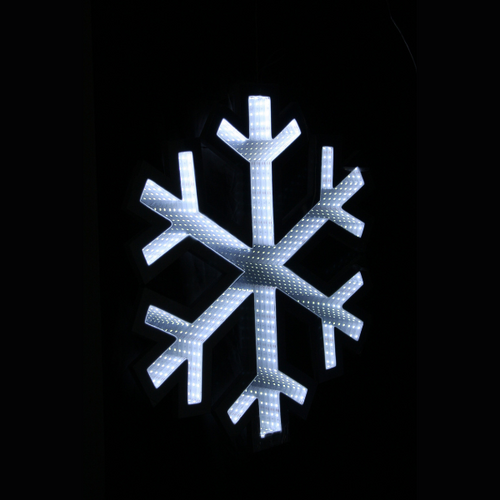 Hanging Snowflake | Infinity Light