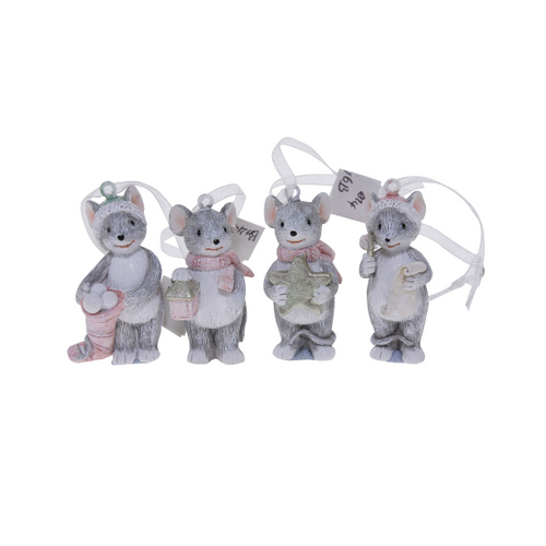 Christmas Mice Ornaments