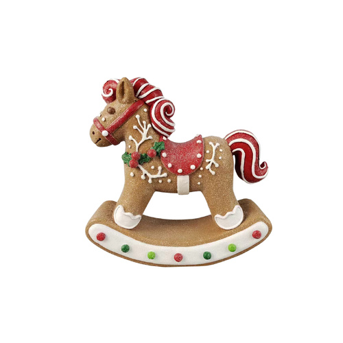 Gingerbread Rocking Horse 
