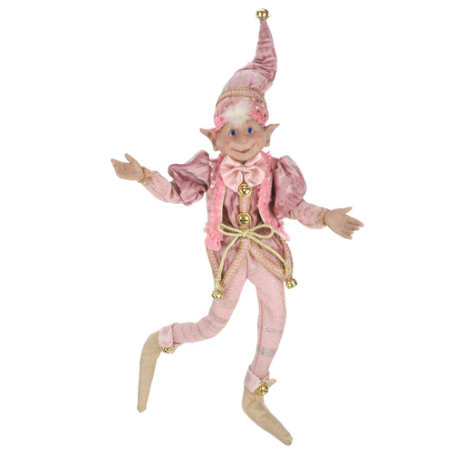 Exquisite Elf in Pink w/ Champagne Accents