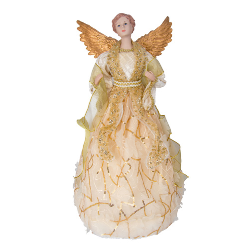 Champagne Angel w/ Gold Wings