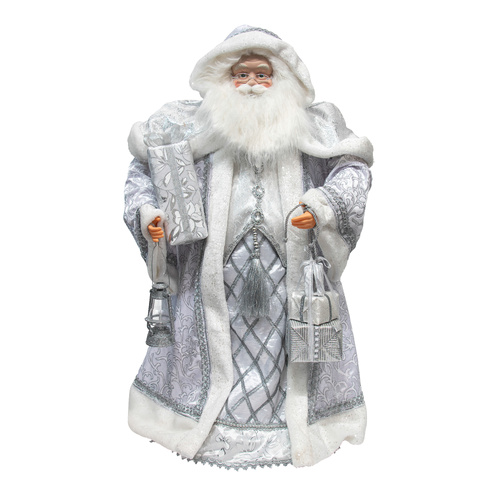 Silver Santa w/ Parcels