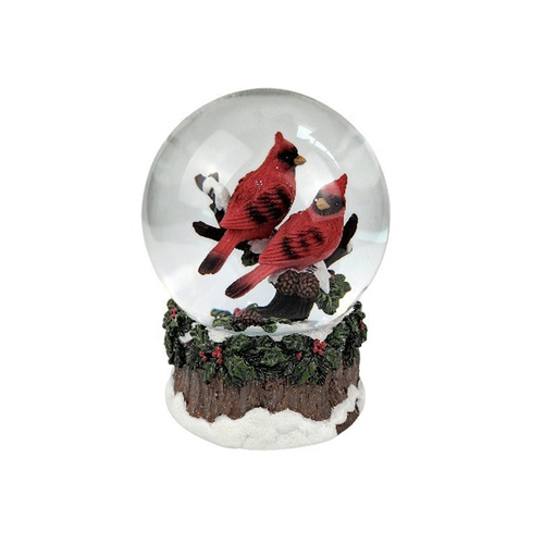 Cardinal Snow Scene Waterball