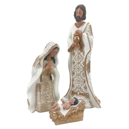 Holy Family w/ Champagne Accents