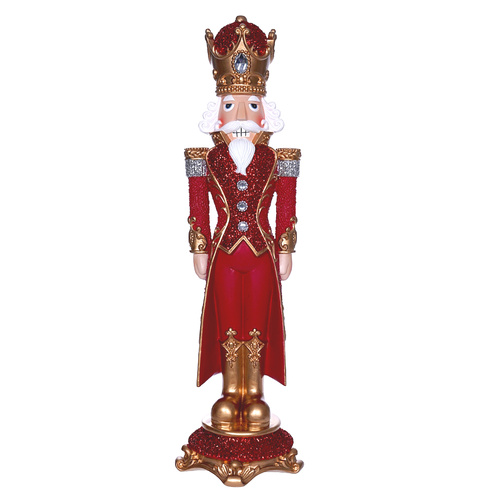 Resin Elegant Red Nutcracker