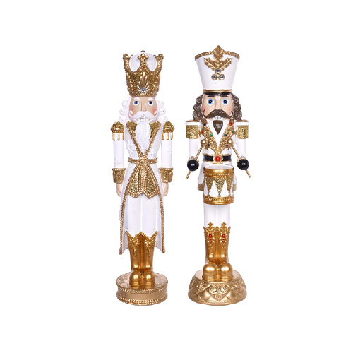 Luxurious White w/ Gold Nutcracker