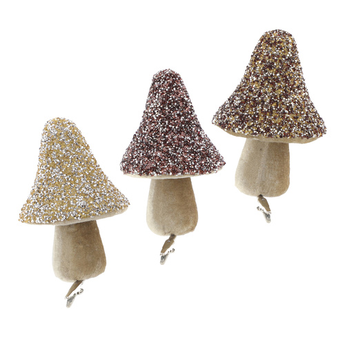 Metallic Button Mushroms
