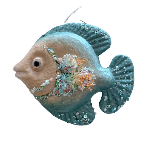 Aqau Coral Fish Ornament