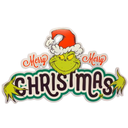 Dr Seuss The Grinch | Merry Merry Christmas Sign