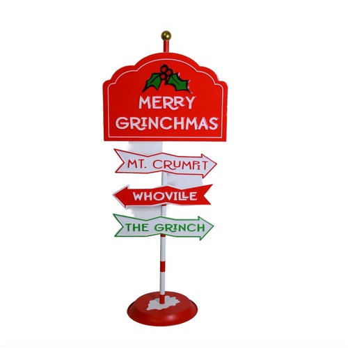Merry Grinchmas Sign