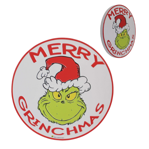 Merry Grinchmas Sign
