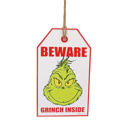 Grinch Inside | Door Hanger