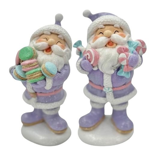 Purple Santa