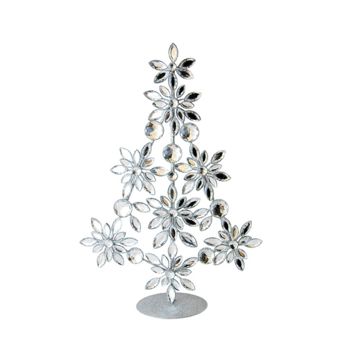 Jewelled Silver Tree