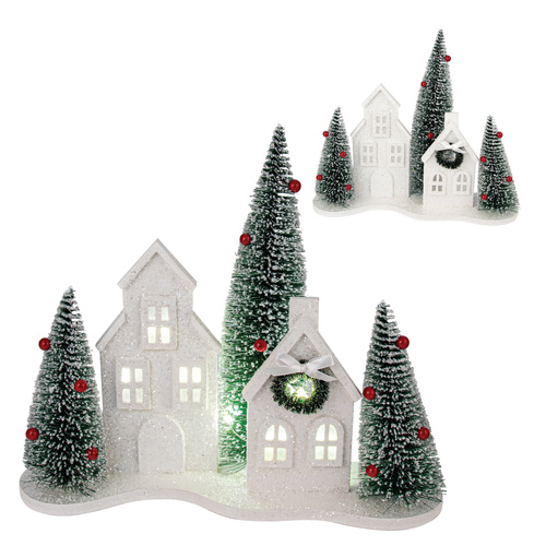 Light Up Village Scene