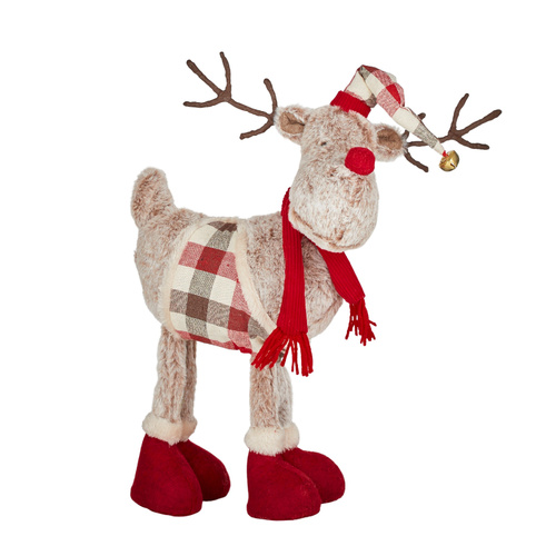 Standing Reindeer w/ Scarf