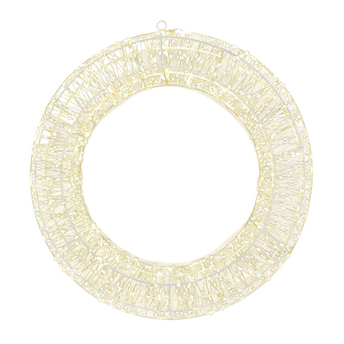Warm White Indoor LightUp Wreath