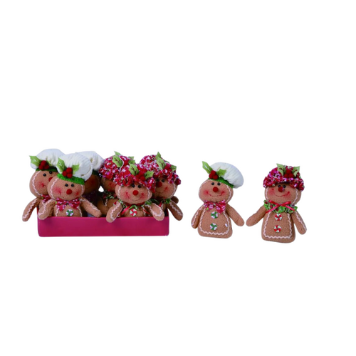 Mini Gingerbread Plush | Red
