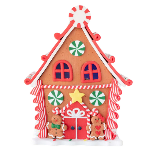 Light Up Gingerbread House