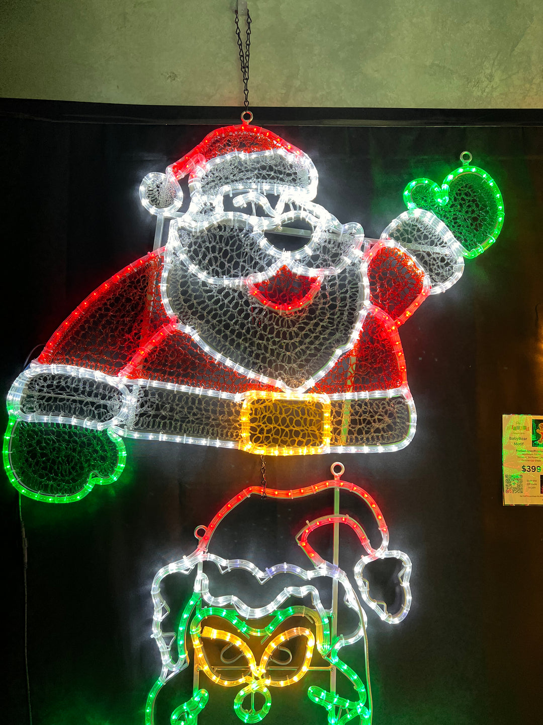 Jolly Santa | Christmas Motif Light