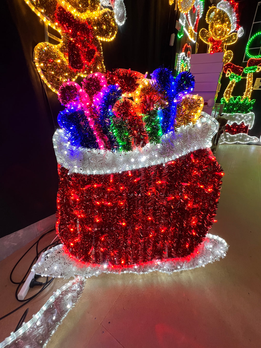 Santa Sack | Christmas Motif Light