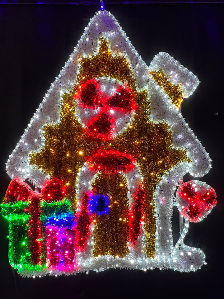CandyLand House | Christmas Motif Light