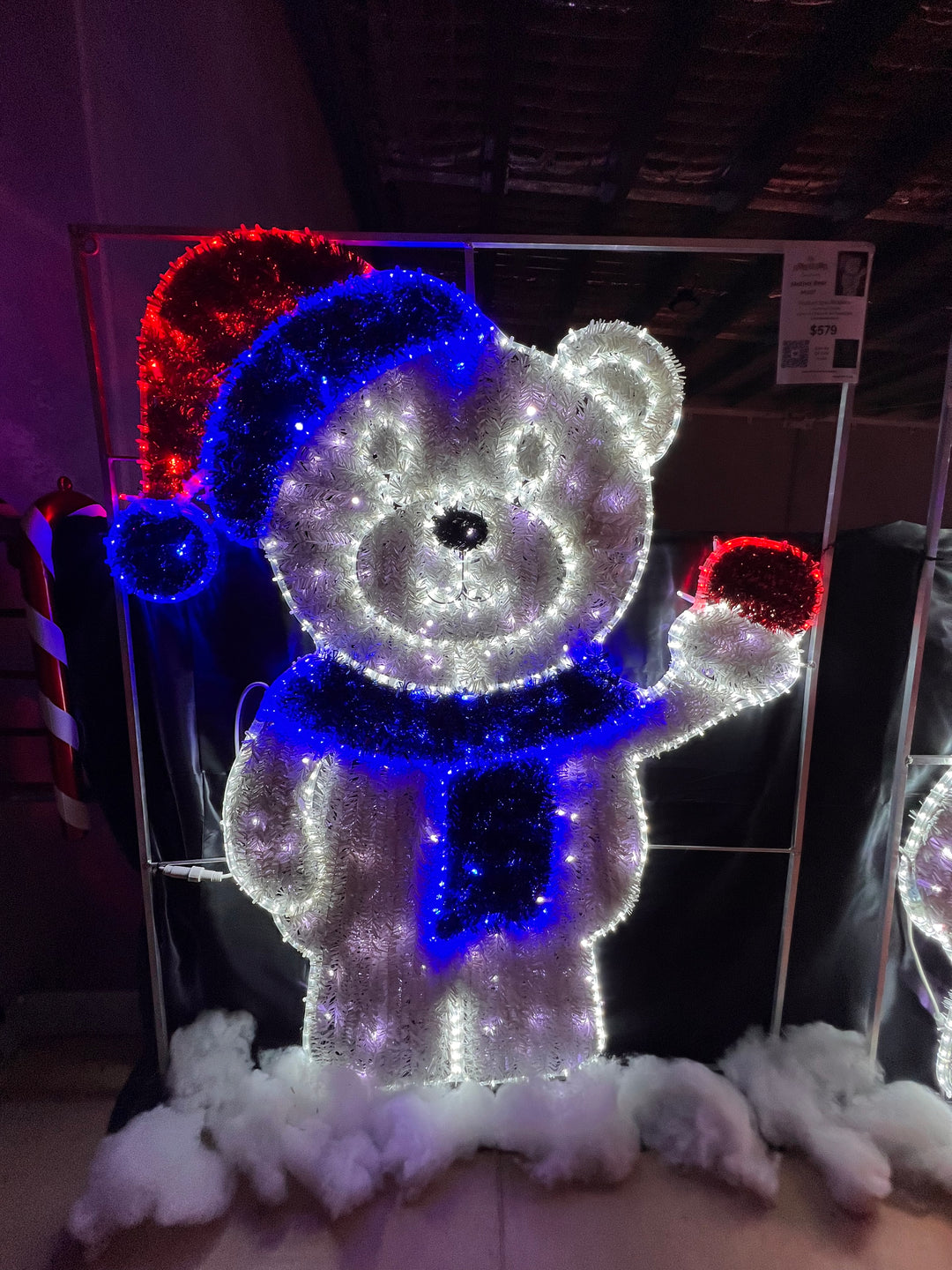 Mother Bear Snowman | Christmas Motif Light