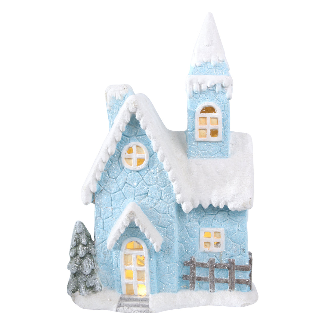 Wintery Christmas House