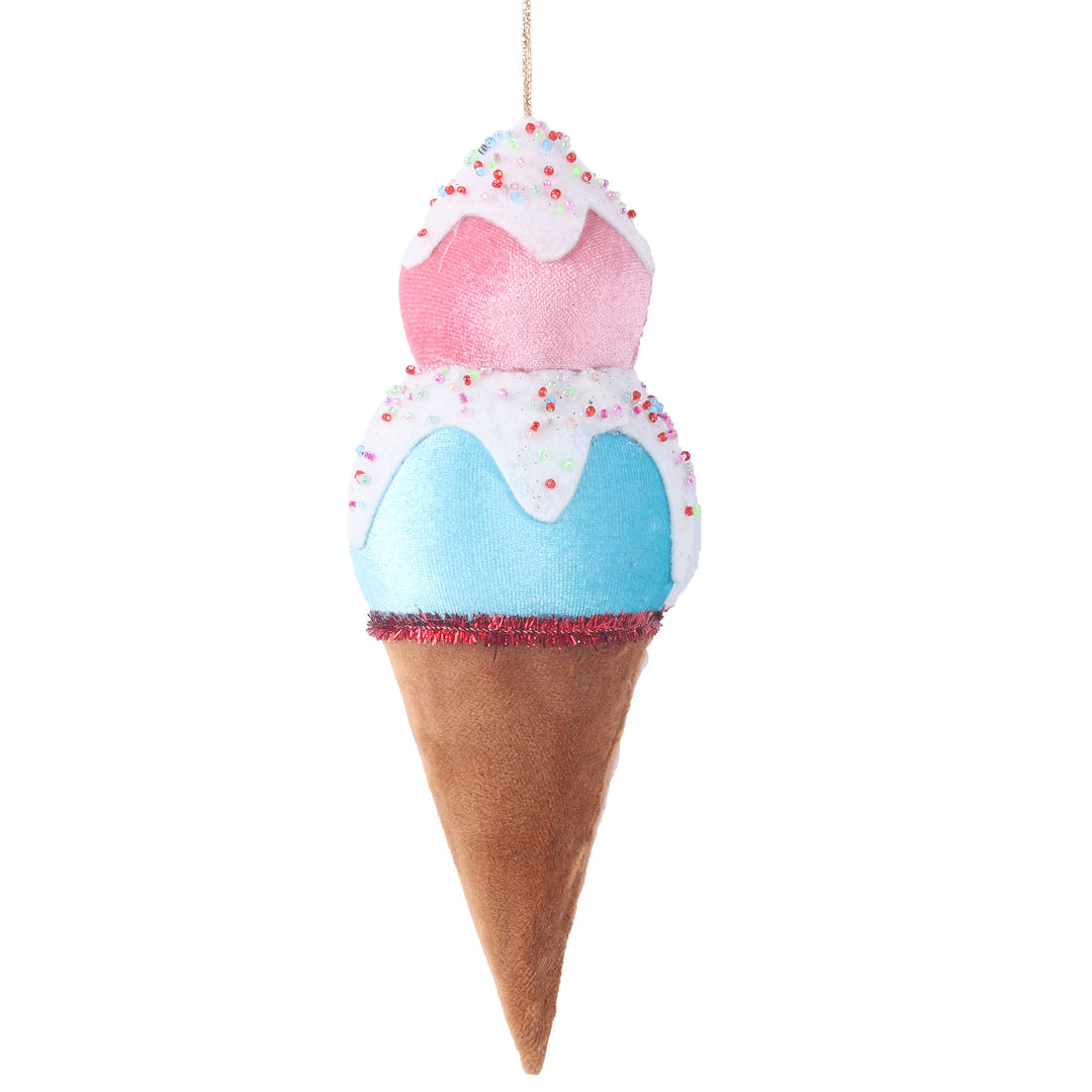 Fairy Floss Ice Cream Cone