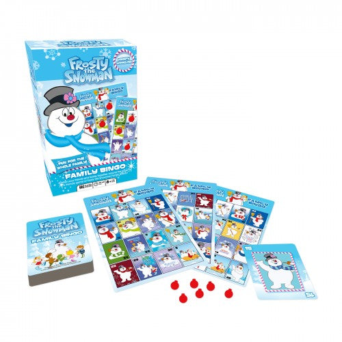 Frosty the Snowman Family Bingo