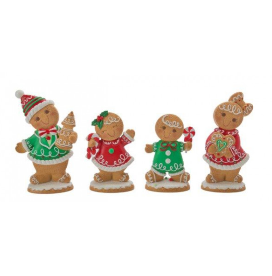 Sprinkles Gingerbread Family
