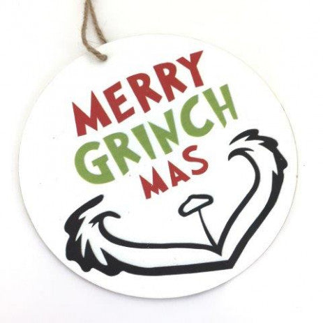 Merry Grinchmas Hanging Ornament
