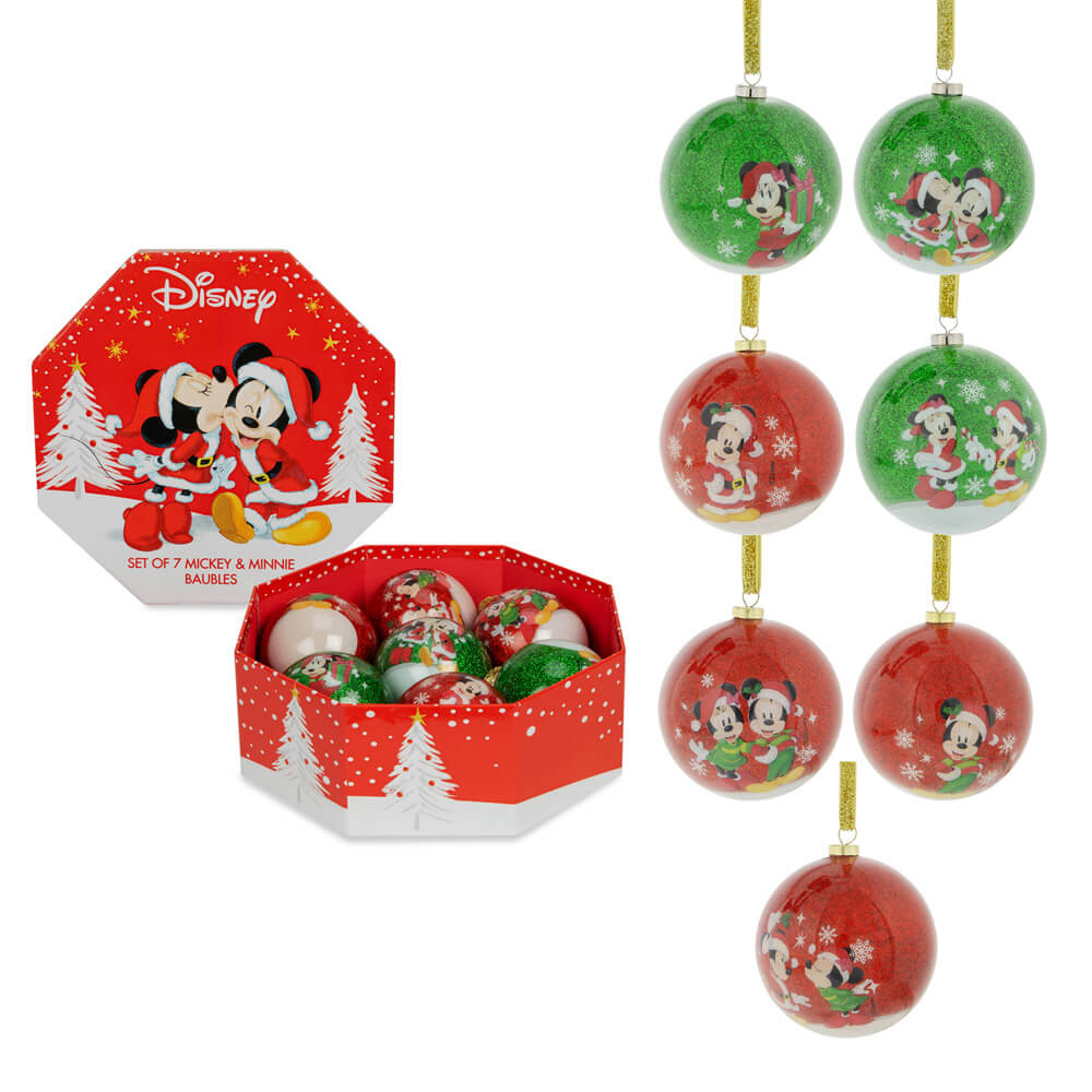 Mickey & Minnie | Bauble Boxed Set
