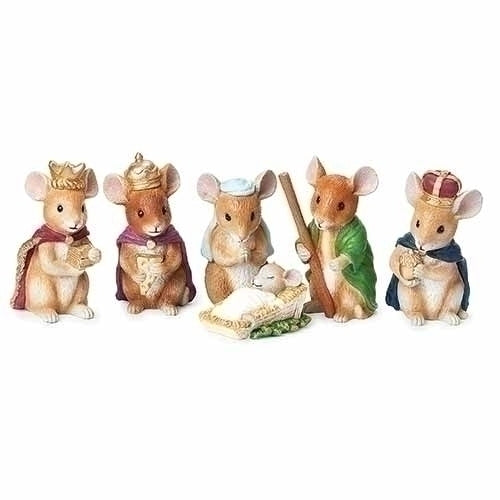 Mouse Pageant Nativity Set