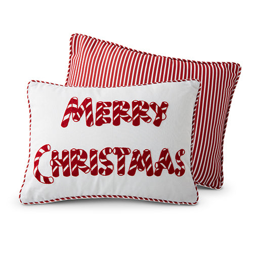 Raz | Jingle & Cocoa | Merry Christmas Pillow