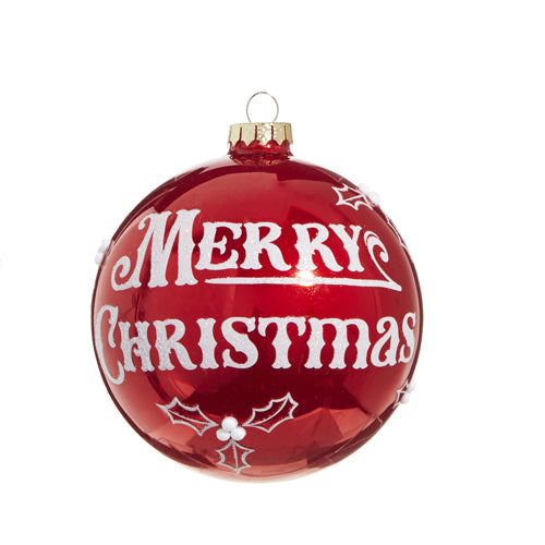 Raz | Jingle & Cocoa | Merry Christmas Bauble